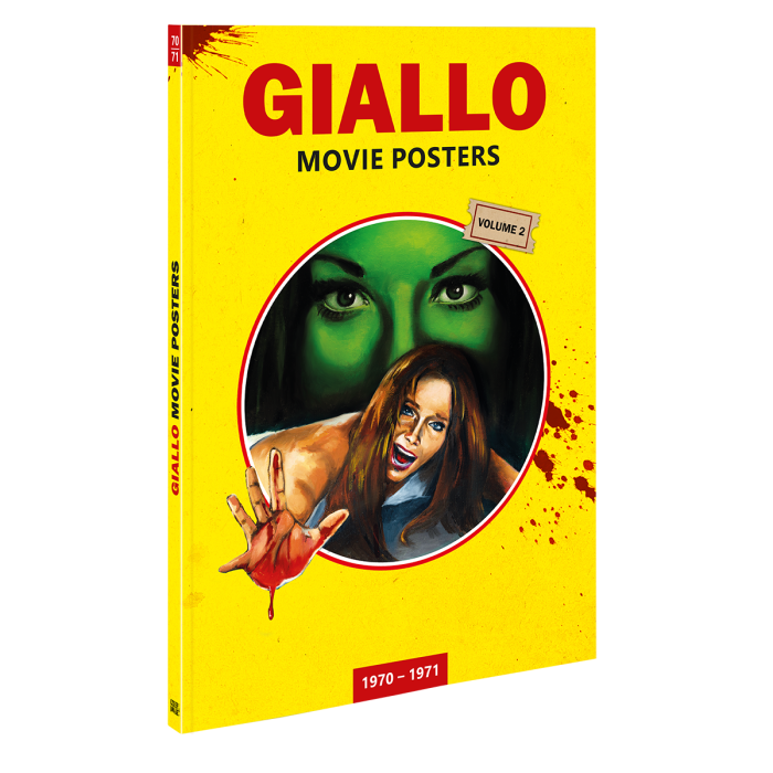 Preview: High-quality slipcase for GIALLO MOVIE POSTERS incl. Volume 4 (Splicase + one book)