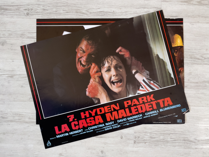 Das Haus der Verfluchten / 7, Hyden Park: La casa maledetta - 2 italienische Fotobuste