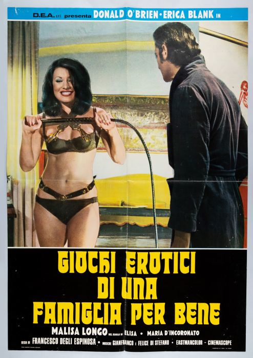 Erotic Games of a Respectable Family / Giochi erotici di una famiglia per bene - Italienisches Soggettone