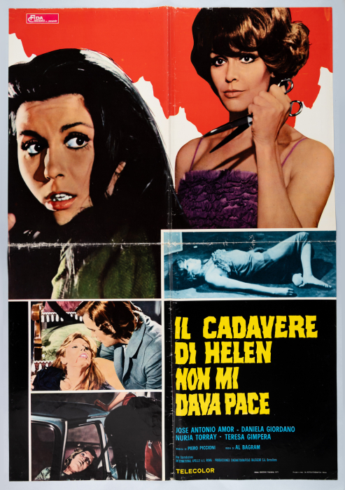 The Night of the Scorpion / La casa de las muertas vivientes - Italian Soggettone