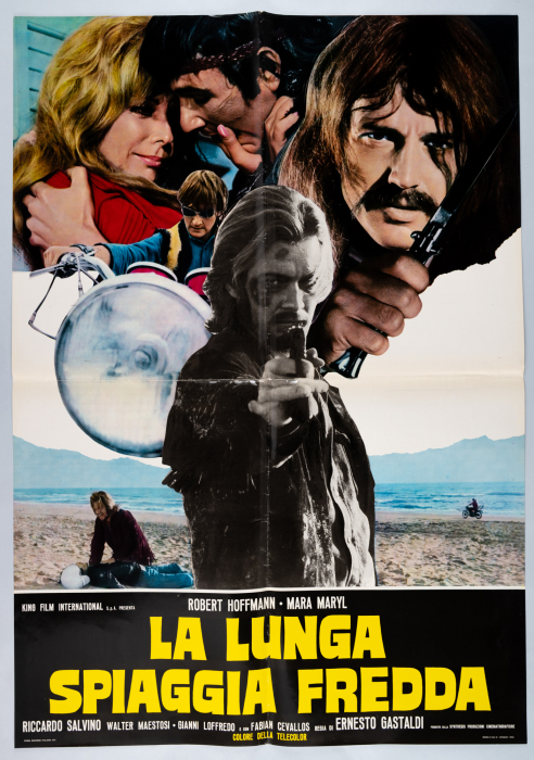 Preview: The Lonely Violent Beach / La lunga spiaggia fredda - complete Fotobusta-Set (8 Fotobuste) + Soggettone