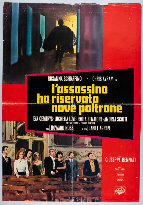 The Killer Reserved Nine Seats / L'assassino ha riservato nove poltrone - Italian Soggettone