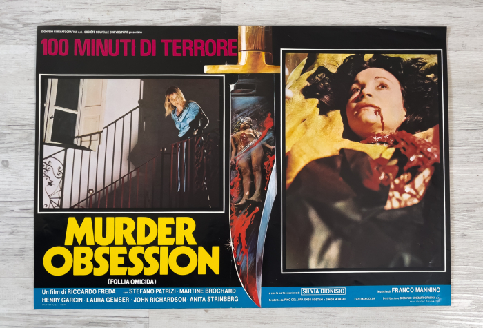 Murder Syndrome / Murder Obsession - 1 italienisches Fotobusta - Kopie