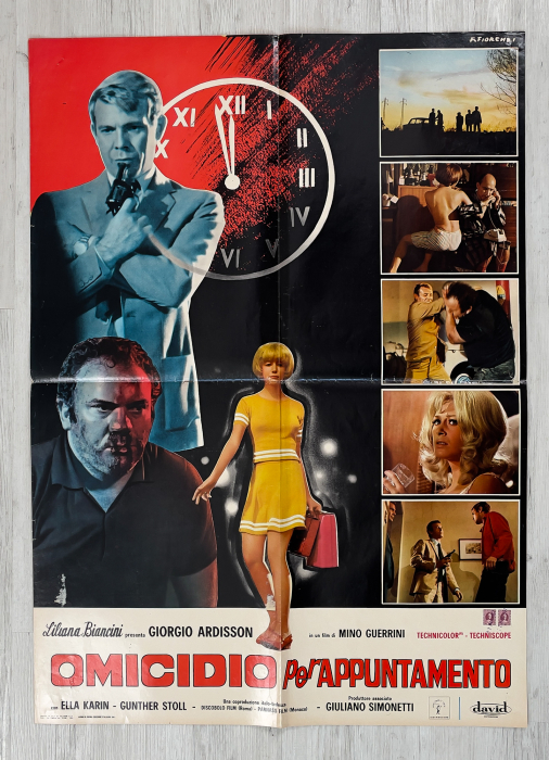 Agent 3S3 setzt alles auf eine Karte / Omicidio per appuntamento - Italienisches Soggettone