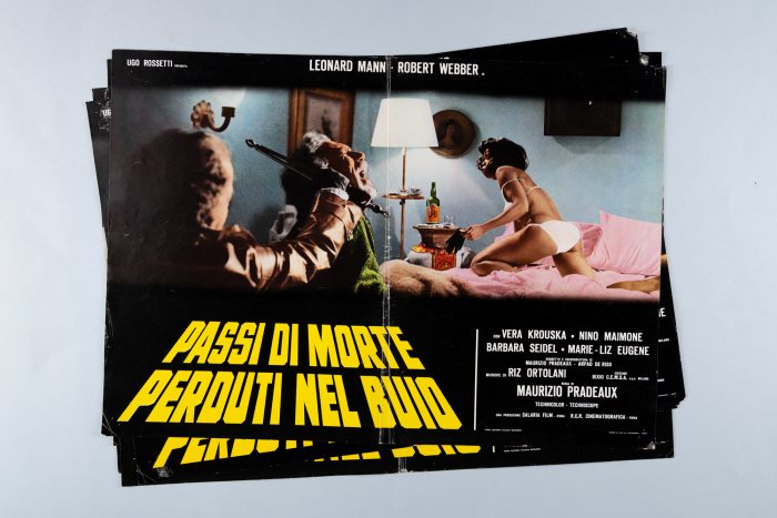 Death Steps in the Dark / Passi di morte perduti nel buio - 5 italienische Fotobuste