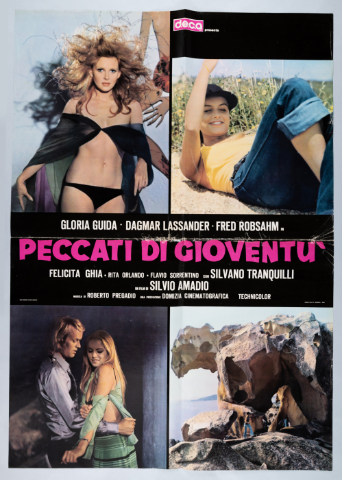 Preview: So young, so lovely, so vicious / Peccati di gioventù - complete Fotobusta-Set (8 Fotobuste) + Soggettone