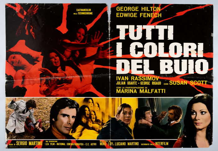 All the Colors of the Dark / Tutti i colori del buio - Italian Soggettone