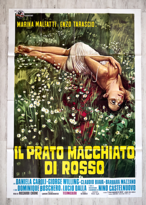 The Bloodstained Lawn / Il prato macchiato di rosso - Italian Quattro-Fogli