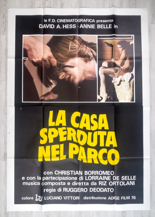 Der Schlitzer / La casa sperduta nel parco - Italienisches Quattro-Fogli