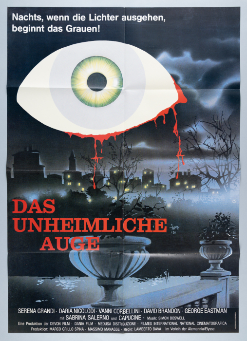 Das unheimliche Auge / Le foto di Gioia – Deutsches Plakat