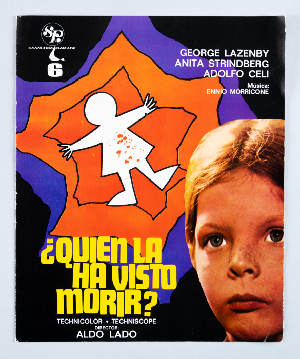 Who Saw Her Die? / Chi l'ha vista morire? – Spanish campaign-book