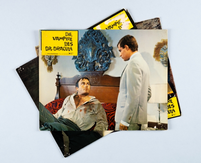 Frankenstein’s bloody Terror / La marca del Hombre Lobo - 3 German lobby cards