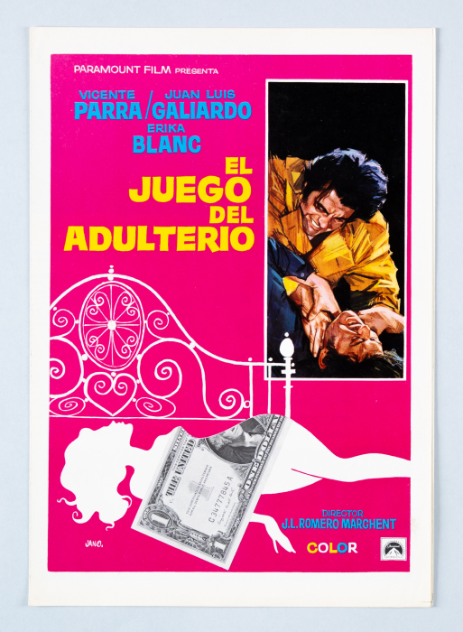 The Deadly Triangle / El juego del adulterio – Spanish campaign-book