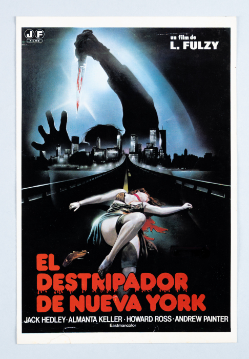 The New York Ripper / Lo squartatore di New York – Spanish campaign-book