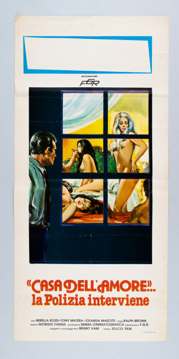 Casa dell'amore... la polizia interviene - Italian Locandina