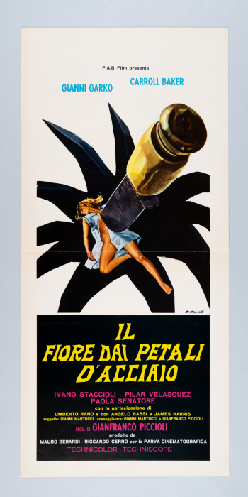 The Flower with the Deadly Sting / Il fiore dai petali d'acciaio - Italian Locandina