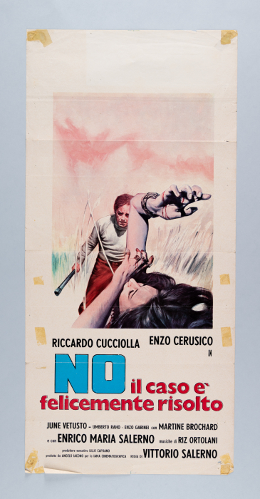 No, the Case Is Happily Resolved / No il caso è felicemente risolto - Italian Locandina