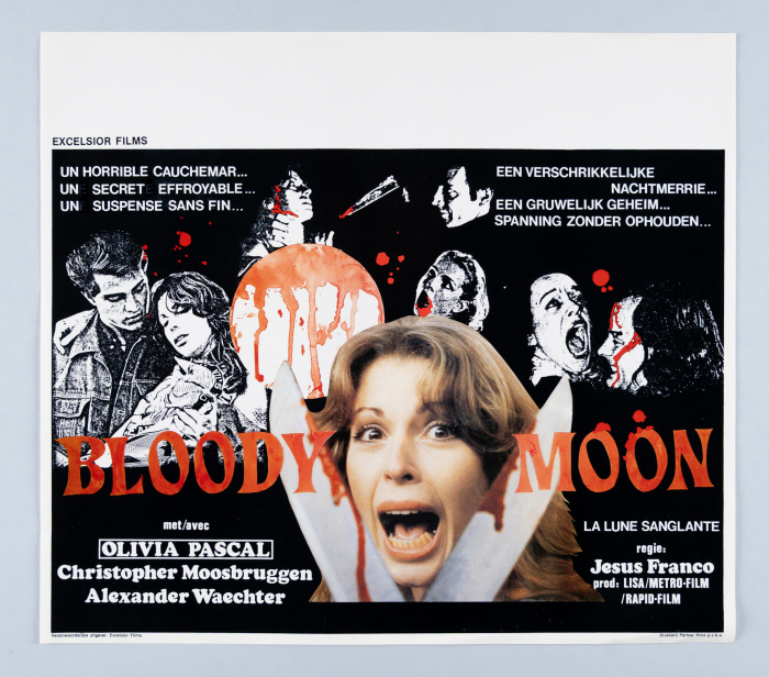 Bloody Moon / Die Säge des Todes - Belgian Poster