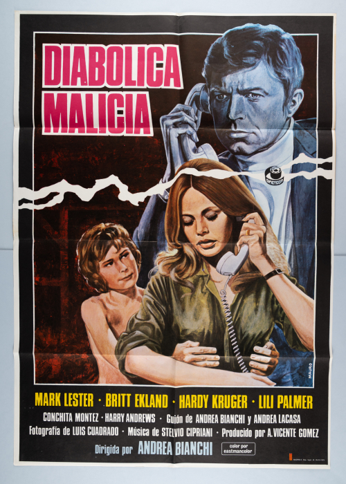 What the Peeper Saw / La tua presenza nuda! - Spanish One-Sheet