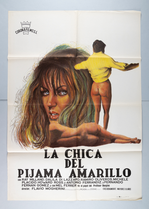 The Pyjama Girl Case / La ragazza dal pigiama giallo - Spanish One-Sheet
