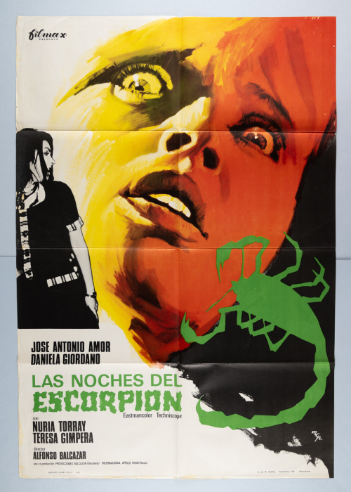 The Night of the Scorpion / La casa de las muertas vivientes - Spanish One-Sheet