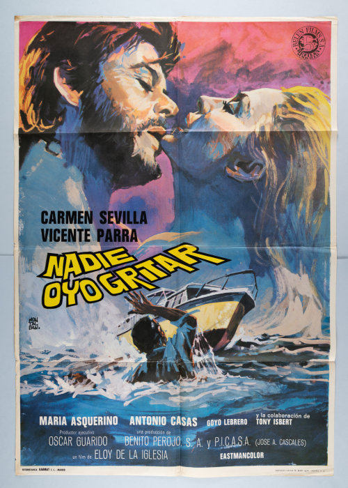 No One Heard the Scream / Nadie oyó gritar - Spanish One-Sheet