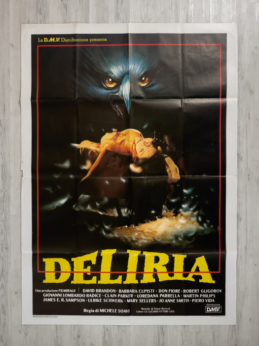 Stage Fright / Aquarius – Theater des Grauens / Deliria - Italian Due-Fogli (2F)