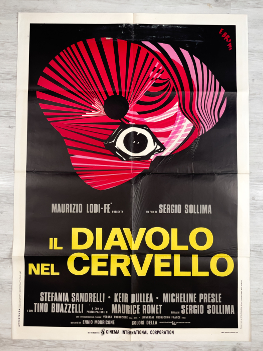 Der Teufel kommt Nachts / Il diavolo nel cervello - Italienisches Due-Fogli (2F)