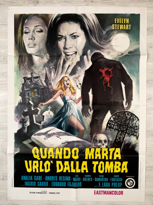 The Murder Mansion / La mansion de la niebla - Italian Due-Fogli (2F)