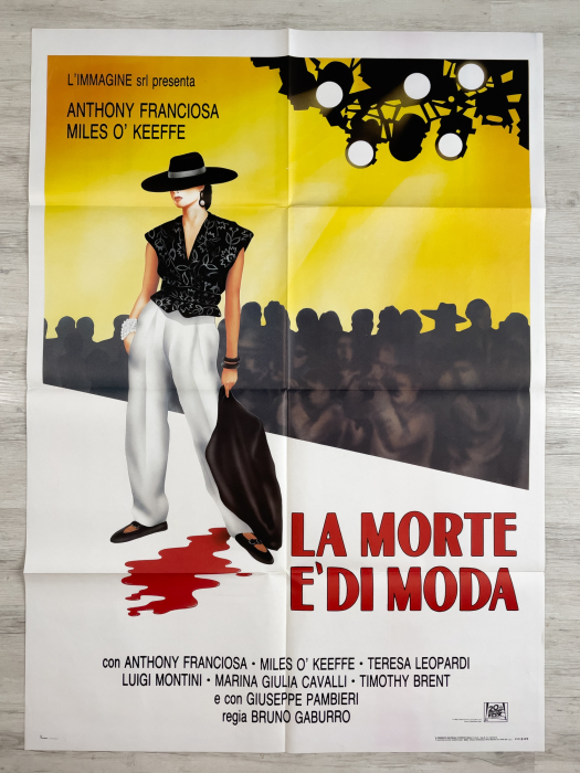 Fashion Crimes / La morte è di moda - Italienisches Due-Fogli (2F)