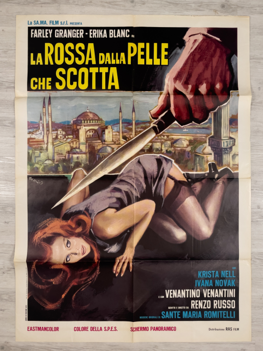 Red headed corpse / La rossa dalla pelle che scotta - Italian Due-Fogli (2F)