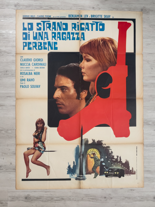 Blackmail / Lo strano ricatto di una ragazza perbene - Italian Due-Fogli (2F)