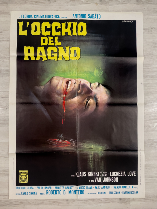 The Eye of the Spider / L'occhio del ragno - Italian Due-Fogli (2F)