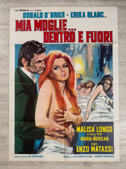 Erotic Games of a Respectable Family  / Mia moglie dentro e fuori / Giochi erotici di una famiglia per bene - Italienisches Due-Fogli (2F)