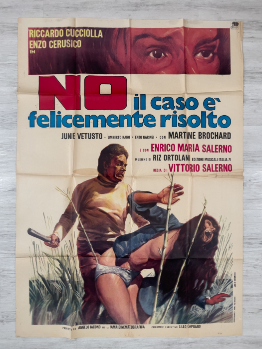 No, the Case Is Happily Resolved / No il caso è felicemente risolto - Italian Due-Fogli (2F)