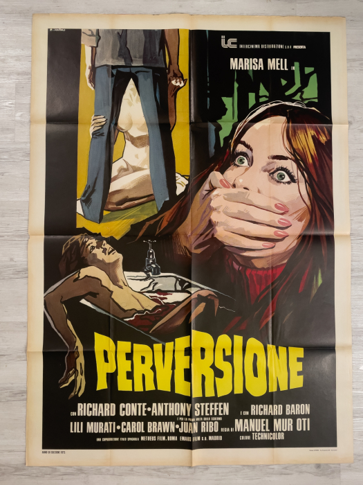 A Diary of a Murderess / Perversione - Italian Due-Fogli (2F)