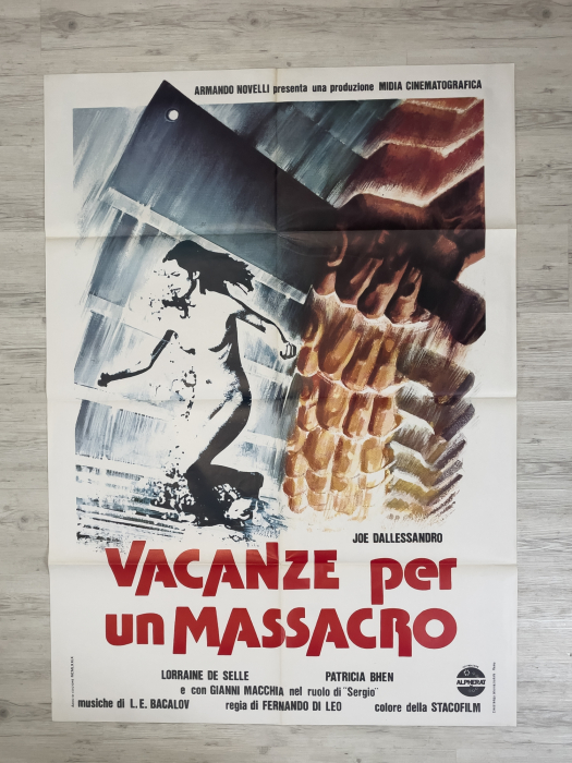 Toy / Vacanze per un Massacro - Italienisches Due-Fogli (2F)