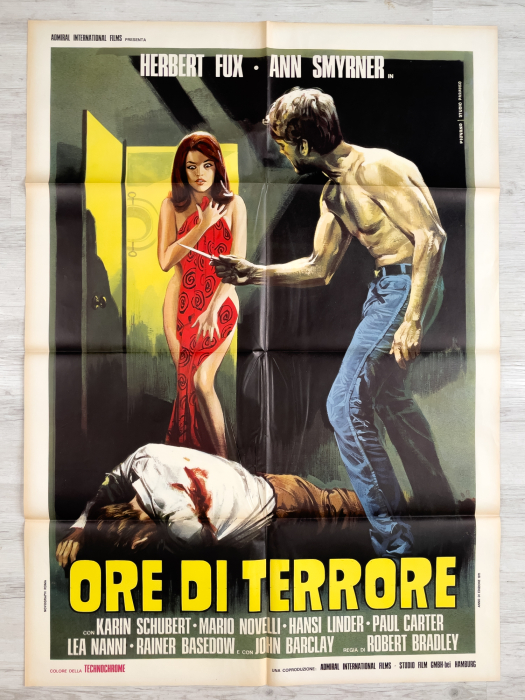 Kreuzfahrt des Grauens / Ore di terrore - Italienisches Due-Fogli (2F)