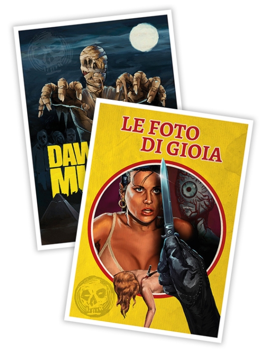 Artprint-Set: Dawn of the Mummy + Le foto di Gioia