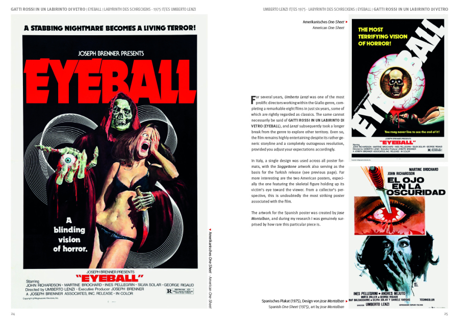 High-quality slipcase for GIALLO MOVIE POSTERS incl. Volume 4 (Splicase + one book)