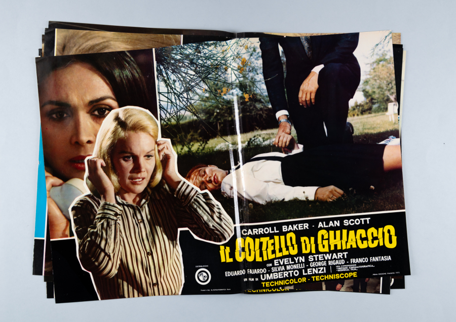 Knife of Ice / Il Coltello di ghiaccio - kompletter Fotobusta-Satz (8 Fotobuste) + Soggettone