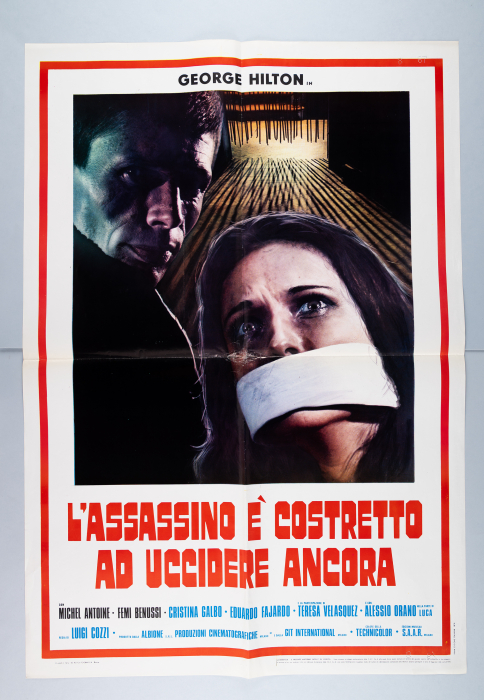 The Killer Must Kill Again / L'assassino è costretto ad uccidere ancora - complete Fotobusta-Set (8 Fotobuste) + Soggettone