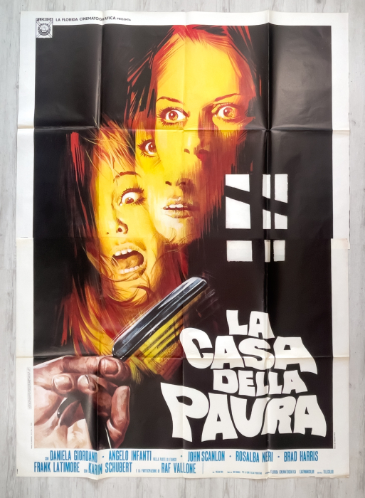 The Girl in Room 2A / Das Haus der Angst / La casa della paura - Italian Quattro-Fogli