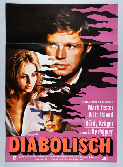 What the Peeper Saw / La tua presenza nuda! - German one sheet