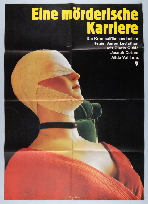 The Perfect Crime / Indagine su un delitto perfetto - East German one sheet