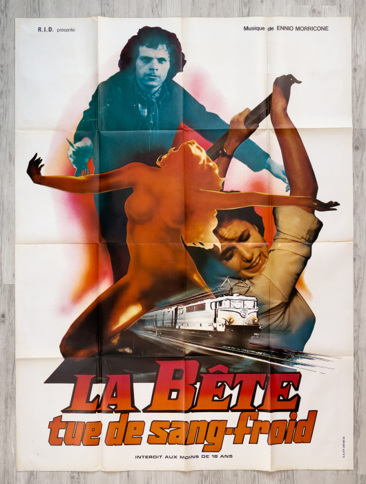 Night Train Murders / L'ultimo treno della notte - French Grande / One-Panel