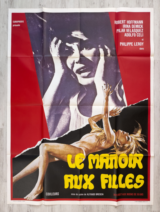 Naked Girl Murdered in the Park / Ragazza tutta nuda assassinata nel parco - French Grande / One-Panel