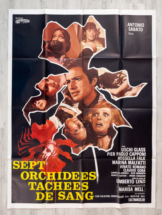 Seven Blood-Stained Orchids / Sette orchidee macchiate di rosso - French Grande / One-Panel