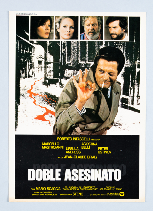 Vom Blitz getroffen / Doppio delitto - spanischer Werberatschlag