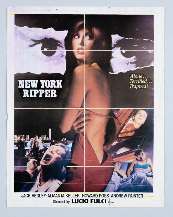 The New York Ripper / Lo squartatore di New York – Pakistani small poster